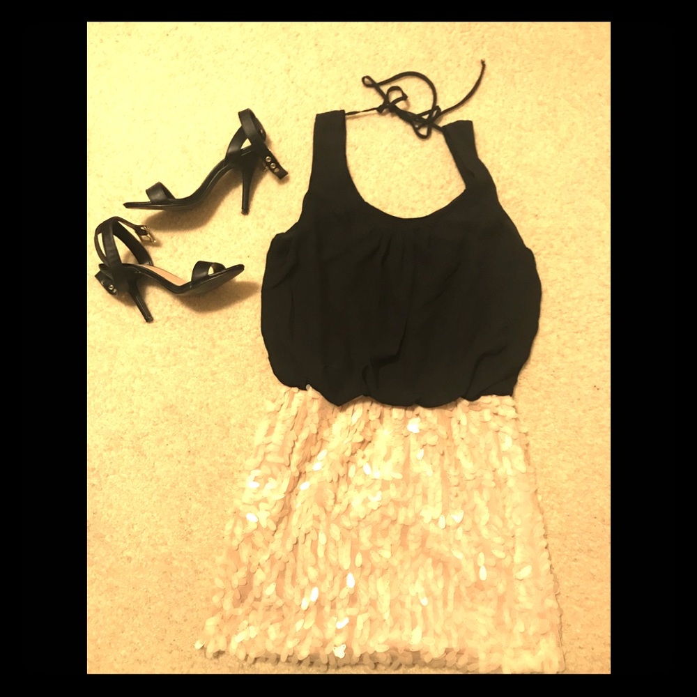 Glitzy mini dress!